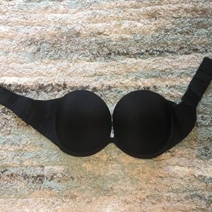 Felina Lingerie black strapless bra 34C